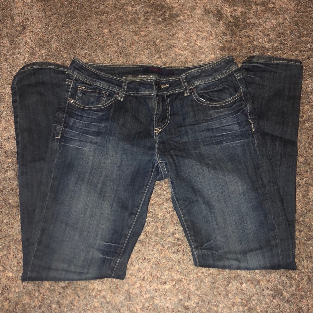 Dark rinse jeans